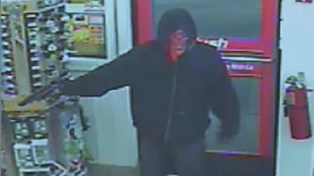 Police say this person shot a clerk during a robbery