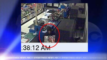 surveillance picture taken around 3:30 a.m. August 20 inside the Hobby Lobby at Beaver Creek Commons.