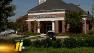Police investigate at the Crescent State Bank in Sanford.
