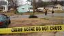 Police investigate a shooting on Mill Street in Smithfield.