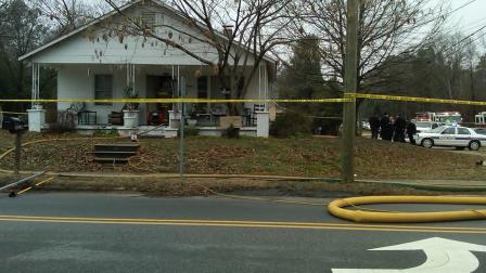 A woman died in a fire in her home Friday.