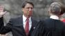 North Carolina Gov. Pat McCrory is sworn in by Chief Justice Sarah Parker during the inaugural ceremony at the state Capitol in Raleigh, N.C., Saturday, Jan. 12, 2013. (AP Photo/Gerry Broome)