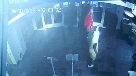 UNC police say people dressed in lobster and banana costumes may be behind a theft at the the Student Union building.