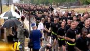 More than 19,000 82nd Airborne Division paratroopers remembered and honored veterans in a 4-mile run in Fort Bragg early Monday morning as a part of All American Week.