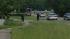 Police investigate in Durham. Police investigate in Durham.