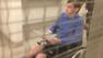 Ray Rouse IV is taken to see a magistrate in a wheelchair.