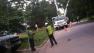 Power company workers restoring electricity to homes in the Triangle.