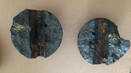 Experts disarmed the cannonball by destroying it.