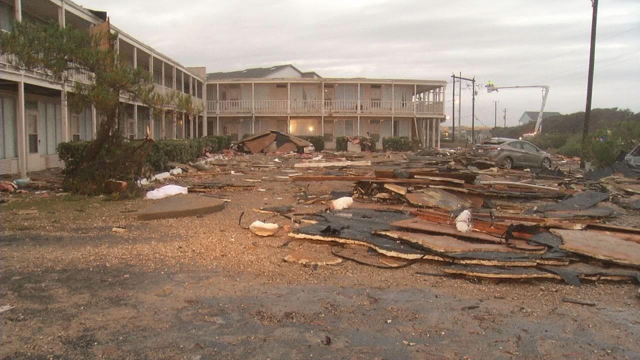 Tornado Damages Buildings At North Carolina Coast Abc11 Com
