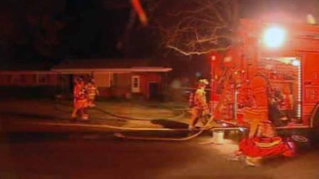 Firefighters battled a house fire on Camelot Drive in Fayetteville.