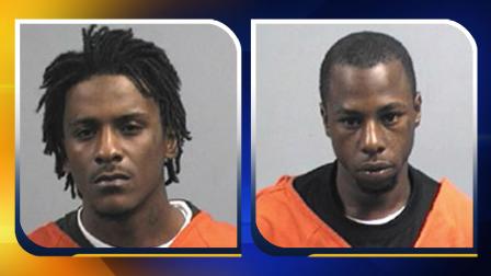 Jaquan Amand Dennis (L), Nebraska Raheem Best (R)
