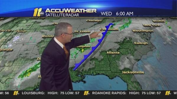 The latest ABC11 First Alert Weather forecast