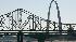 MLK Bridge, top, and Eads Bridge, bottom, both...