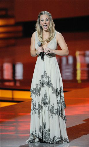 Kaley Cuoco during the People's Choice Awards on...