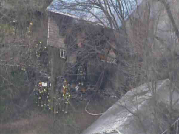Firefighters had to run hose down the block...