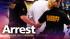 Person being arrested