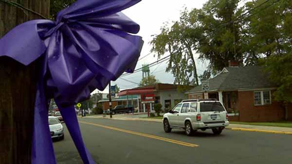 Purple ribbon
