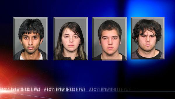 Four teens charged with murder