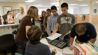 Unemployment office