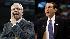 Roy Williams and Mike  Krzyzewski
