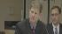 McQueen Campbell listens to a question from an...
