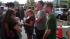 Kelli Bordeauxs family along with volunteers...