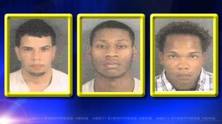 Kidany Carrasquillo (L), Demikos Rochelle (M), Gary Gourdine (R)