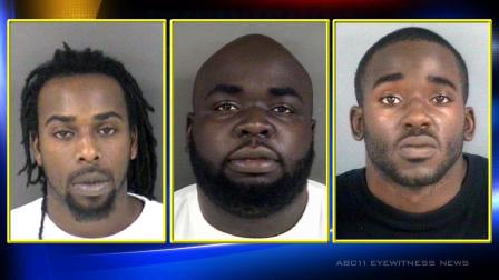 Lonnie Edward Russell, Michael Donte Campbell and Martinez Campbell