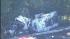 Truck carrying explosives overturns