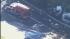Truck carrying explosives overturns
