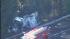 Truck carrying explosives overturns