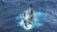 Replica of the HMS Bounty sank Monday