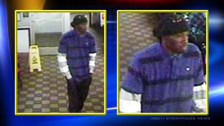 Police said the suspect took money from a Waffle House after assaulting an employee with a cup of hot coffee.