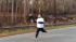 Photo of a runner with the Guadalupe torch on...