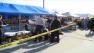 Two people were injured in a shooting Sunday afternoon at the Durham Green Flea Market