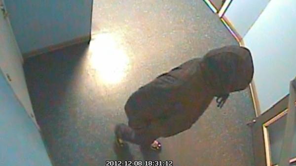 Fayetteville police are trying to identify a man involved in a robbery at the Crazy Sweepstakes Dec. 8, 2012.