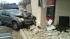 SUV into bank