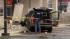 SUV into bank