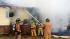 Several firefighters were called to a house fire...