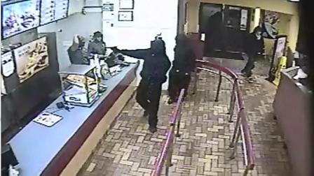 Authorities in Carrboro are trying to identify four suspects involved in a robbery at a Burger King Tuesday night.