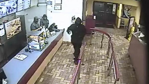 Authorities in Carrboro are trying to identify four suspects involved in a robbery at a Burger King Tuesday night.
