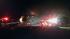 Firefighters battle fire at an abandoned...