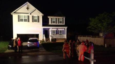A Wake Forest family is staying with their neighbors after a fire broke out at their home in the 1200 block of Marbank Street Thursday night.