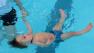 As 1-year-old Hayden was learning to walk, he was also learning to float
