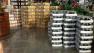 Cans donated for the Food Bank of Central and Eastern North Carolinas Stop Summer Hunger Drive at Streets at SouthPoint.