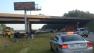 Two separate accidents caused major delays along I-40 West near Jones Sausage Road in Raleigh Tuesday morning