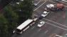 Images from Chopper11 HD showed a 4-vehicle crash involving a pick-up truck, car, van and a Capital Area Transit bus on Trawick Road at Capital Boulevard in Raleigh Thursday morning.