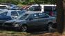 Police say this is the car that was driven during Saturdays fatal hit-and-run on Hillsborough Street in Raleigh