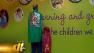 Father and son celebrate Fathers Day at Marbles Kids Museum in Raleigh