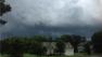 Storm clouds looking east towards Bunn, N.C.